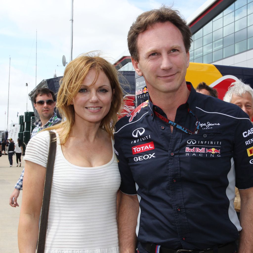Geri Halliwell und Christian Horner
