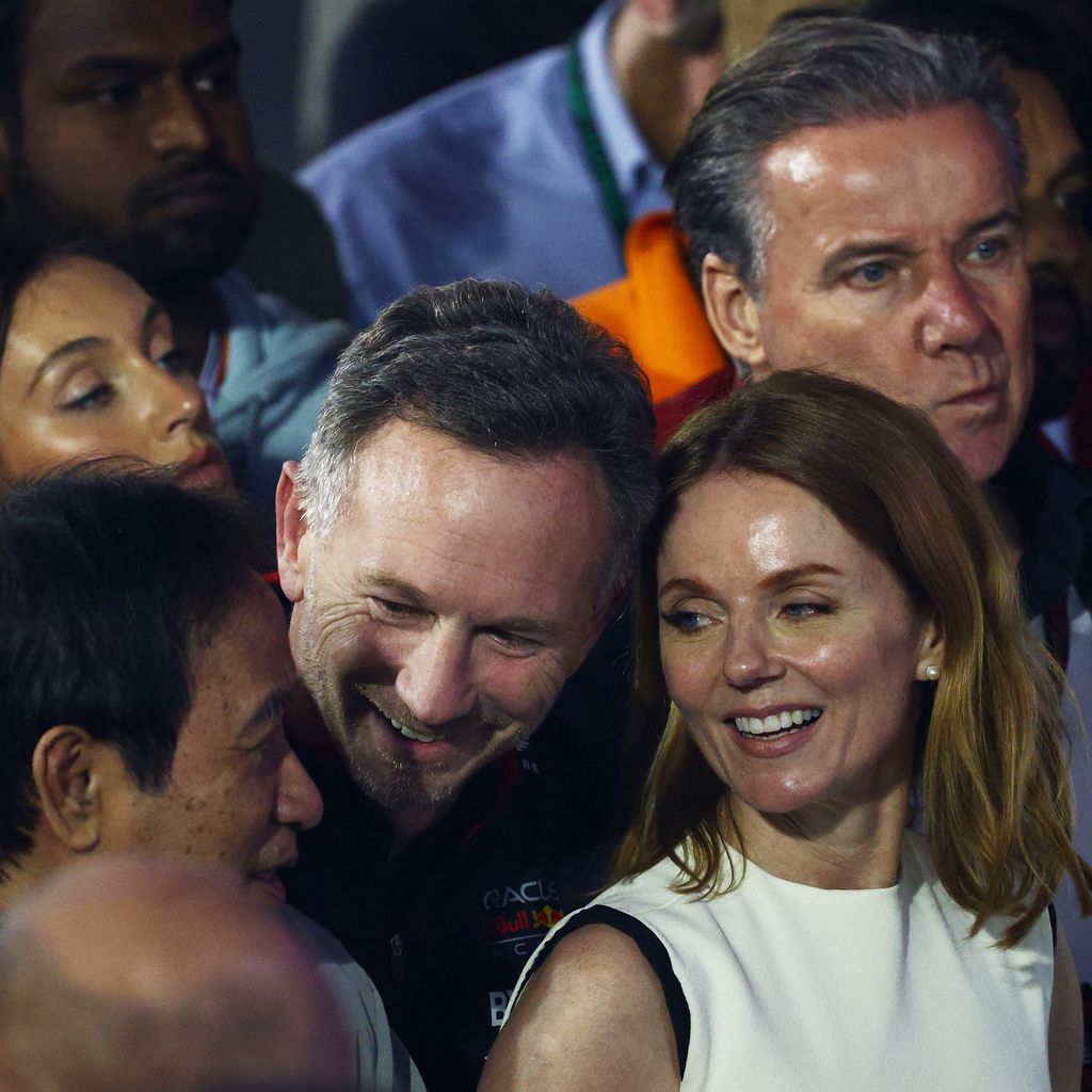 Christian Horner und Geri Halliwell beim Grand Prix von Bahrain