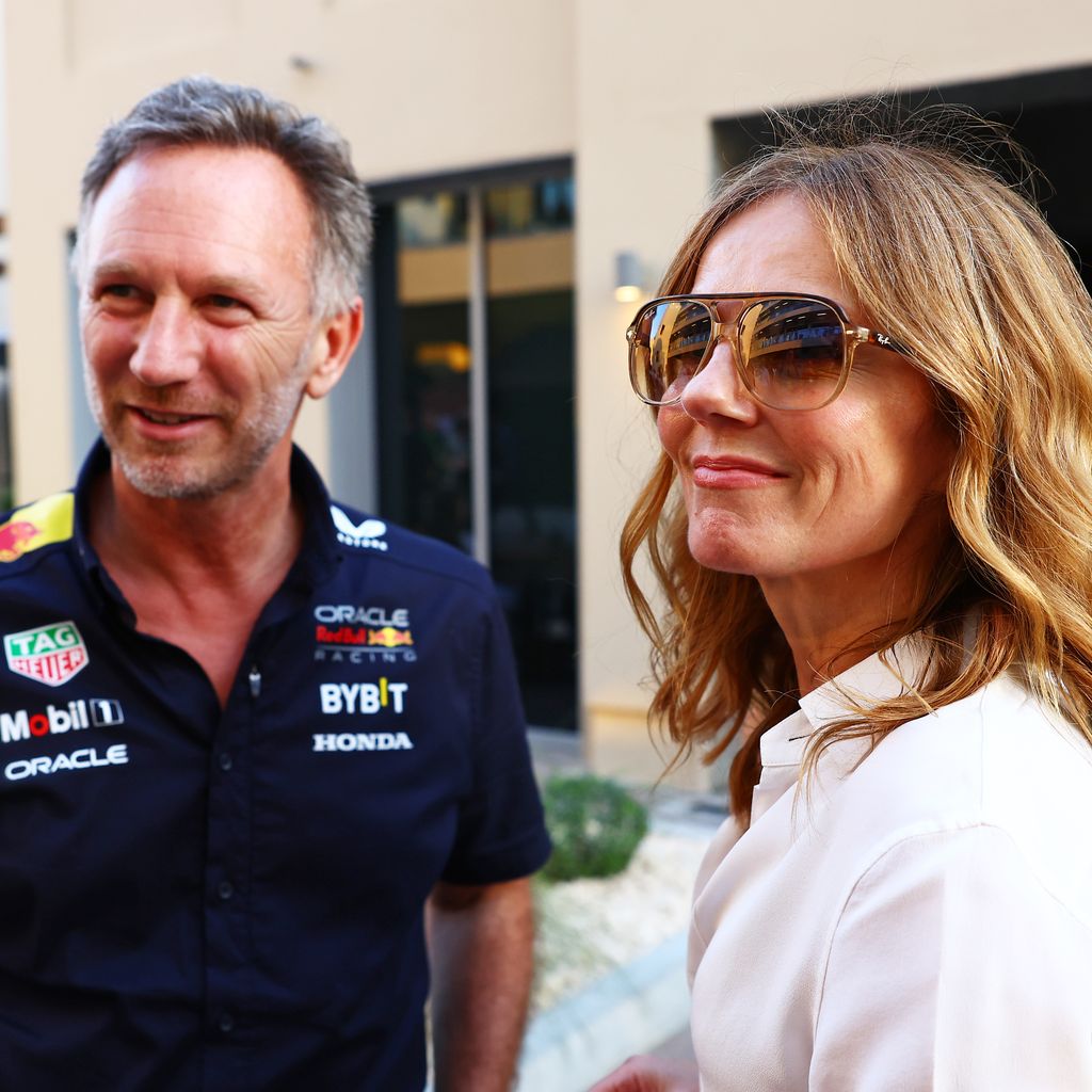 Christian Horner und Geri Halliwell-Horner im Dezember 2024