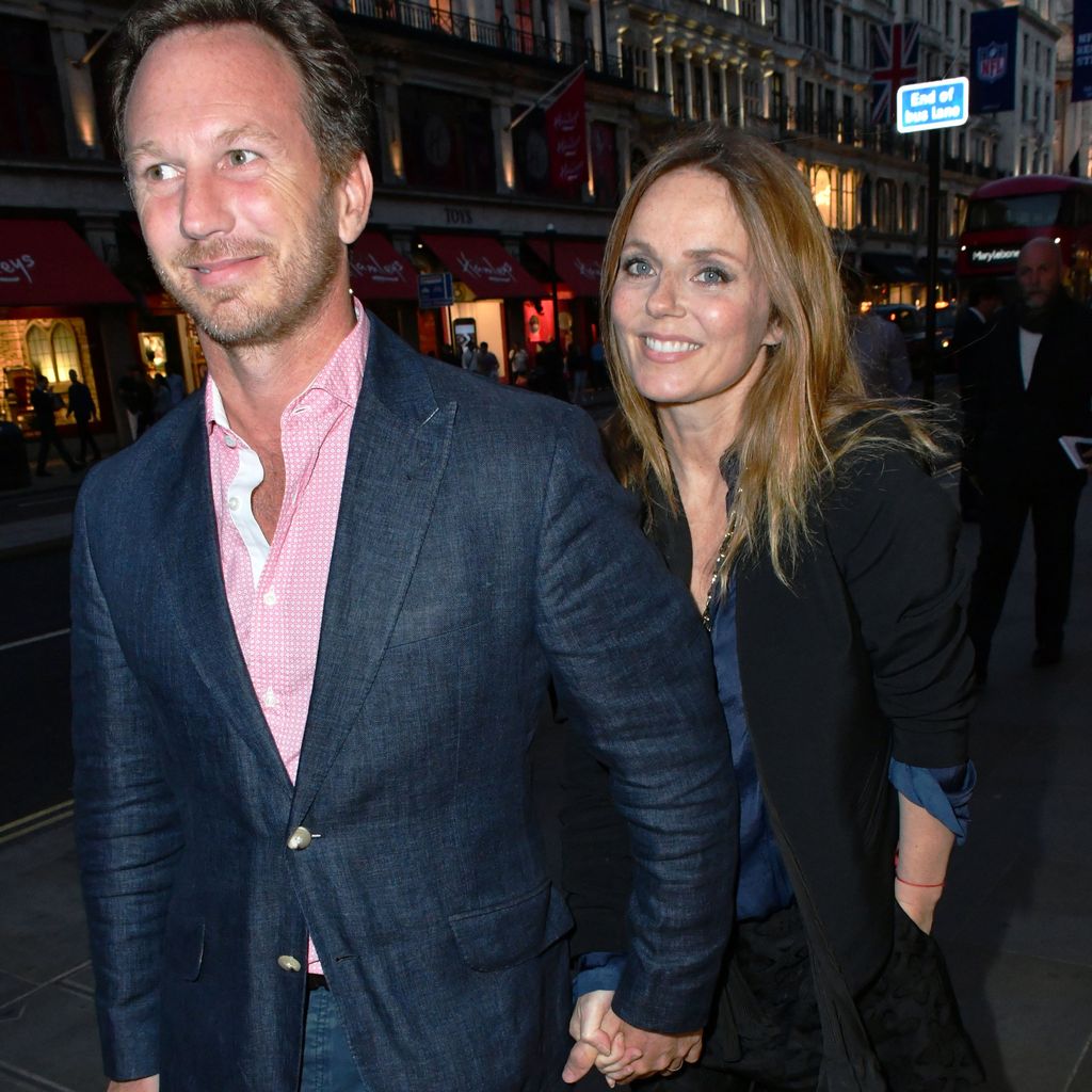 Christian Horner und Geri Halliwell