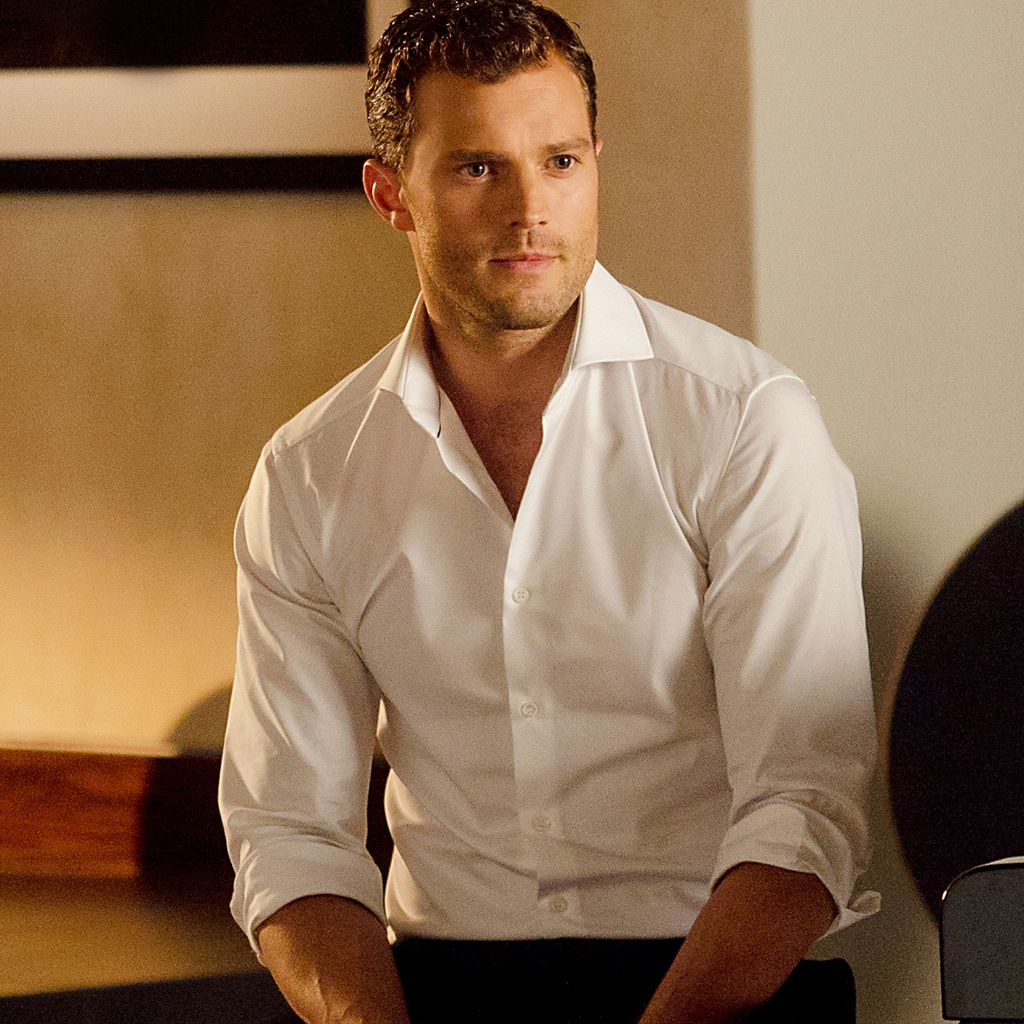 Christian (Jamie Dornan) in "Fifty Shades of Grey"