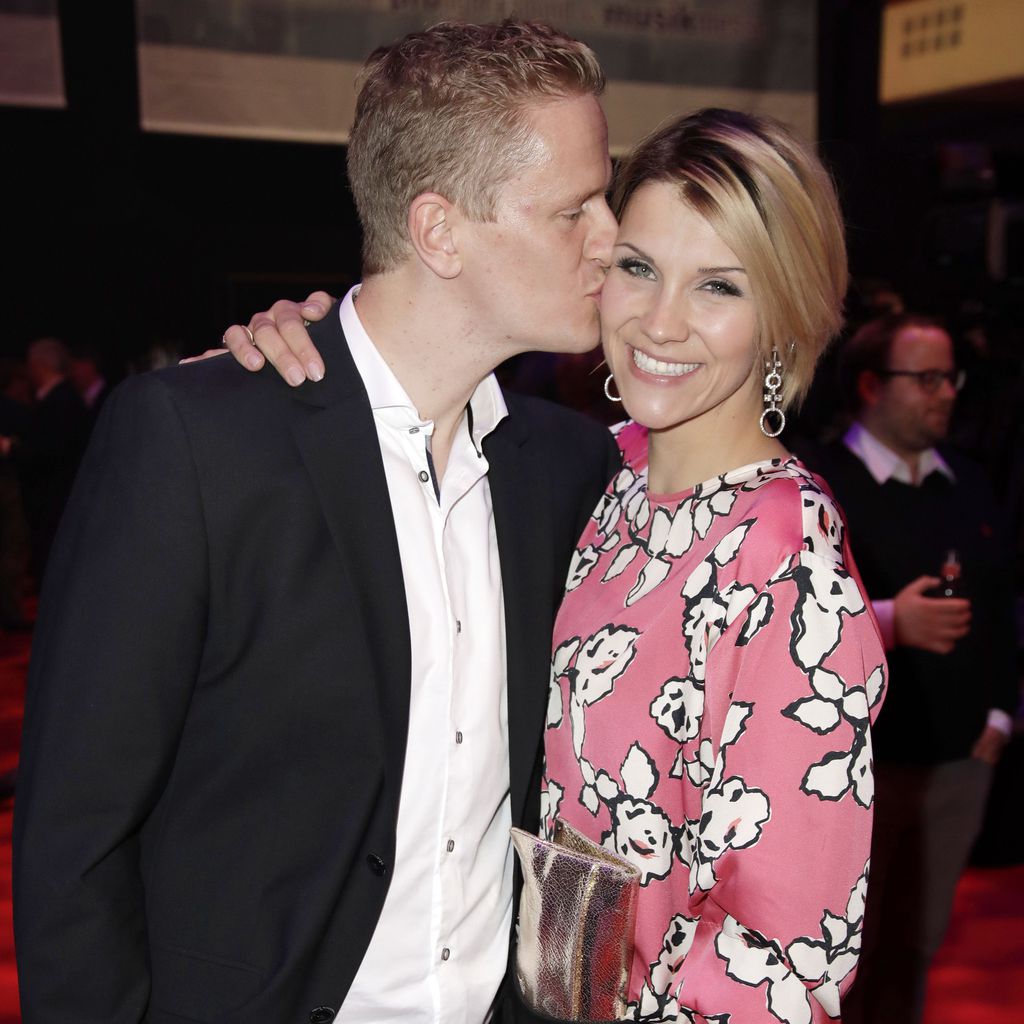 Anna-Maria Zimmermann mit ihrem Mann Christian