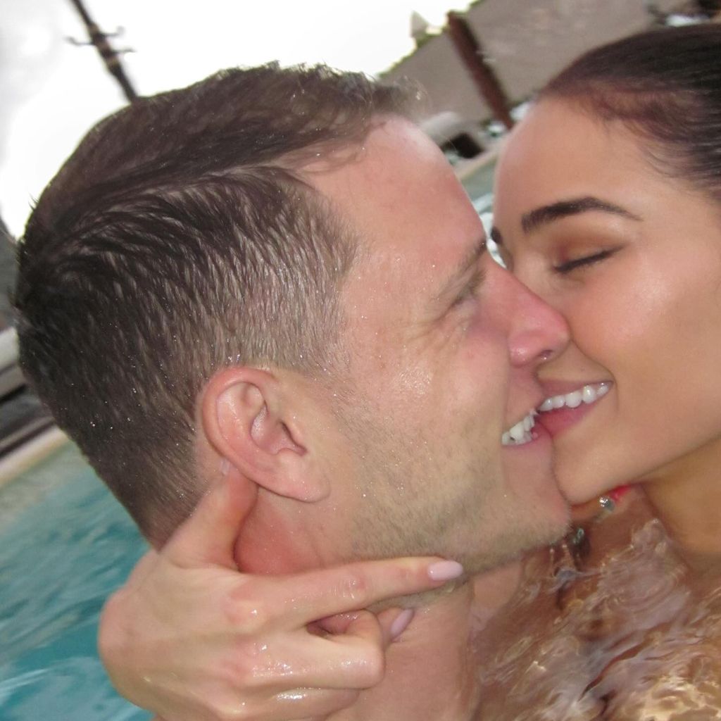 Christian McCaffrey und Olivia Culpo im Juni 2024