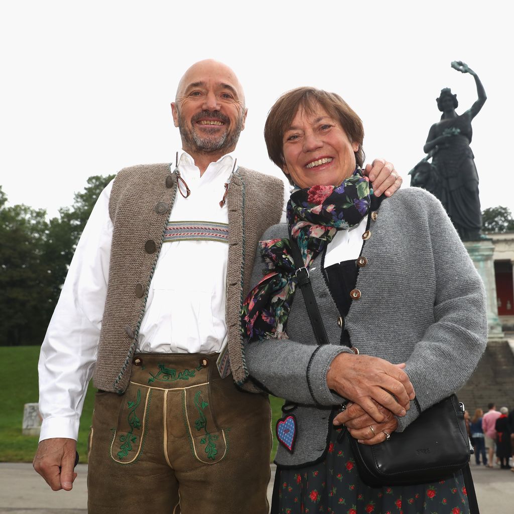 Christian Neureuther und Rosi Mittermaier im September 2016