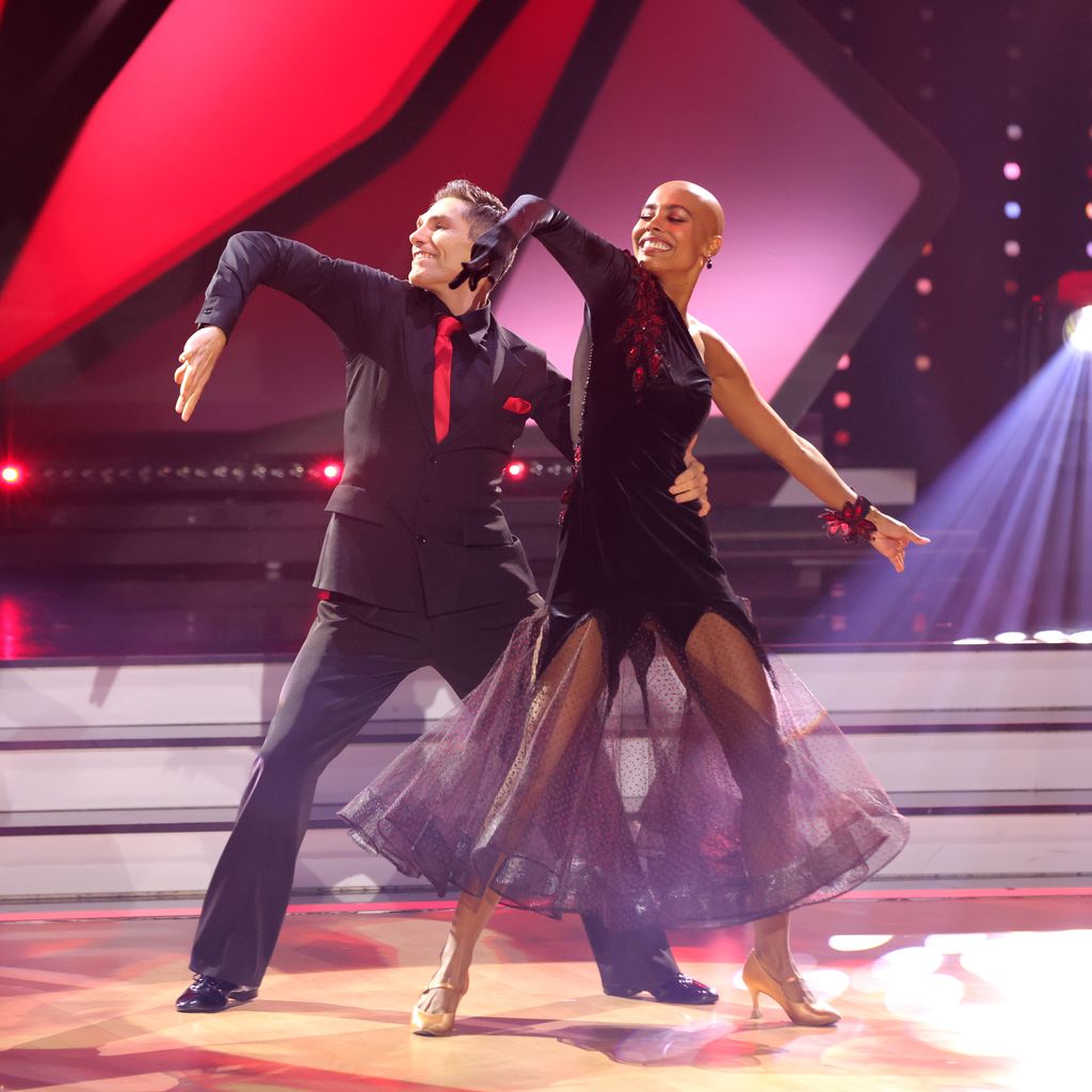 Christian Polanc und Sharon Battiste bei "Let's Dance" 2023