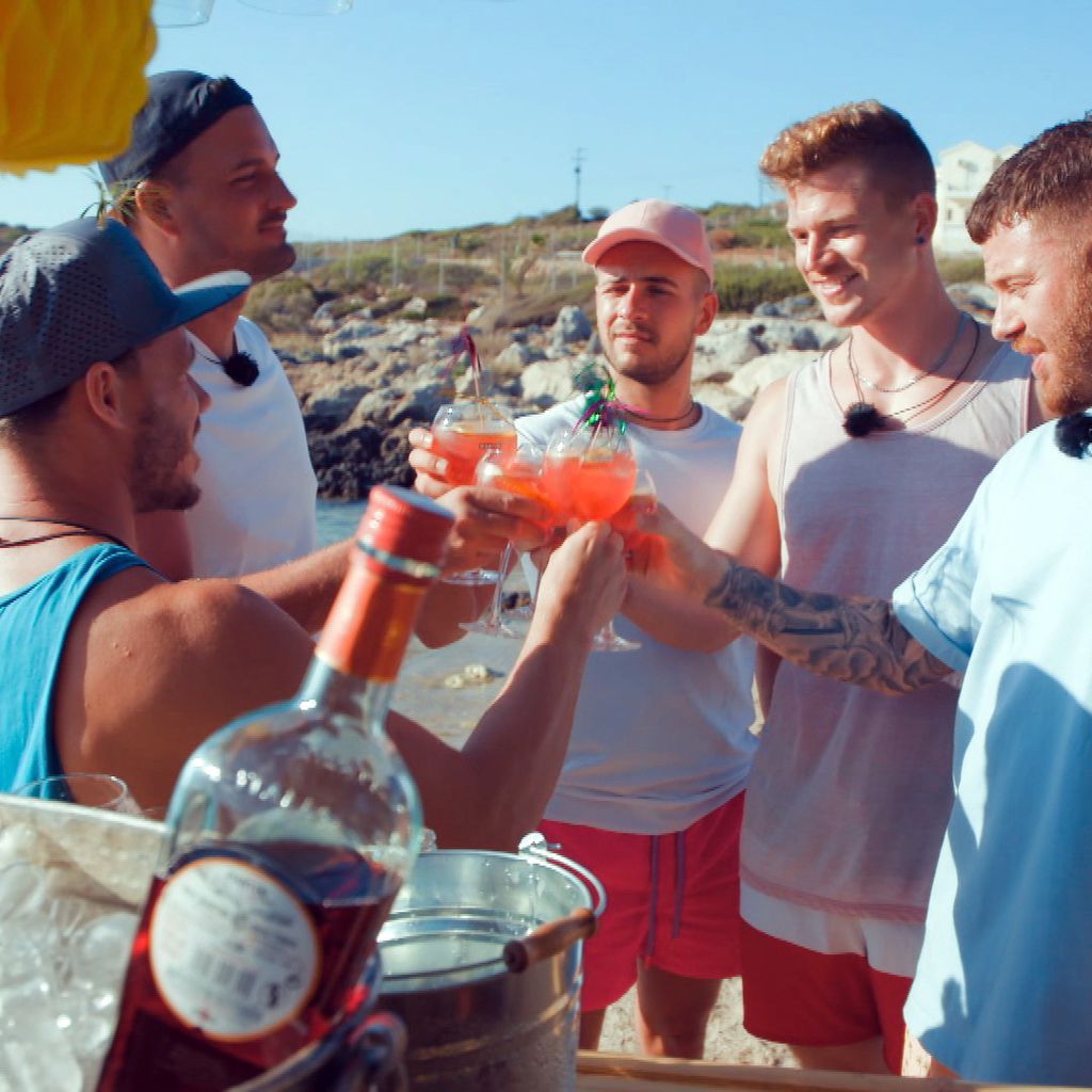 Christian, Sebastian, Daniel G., Moritz und Angelo