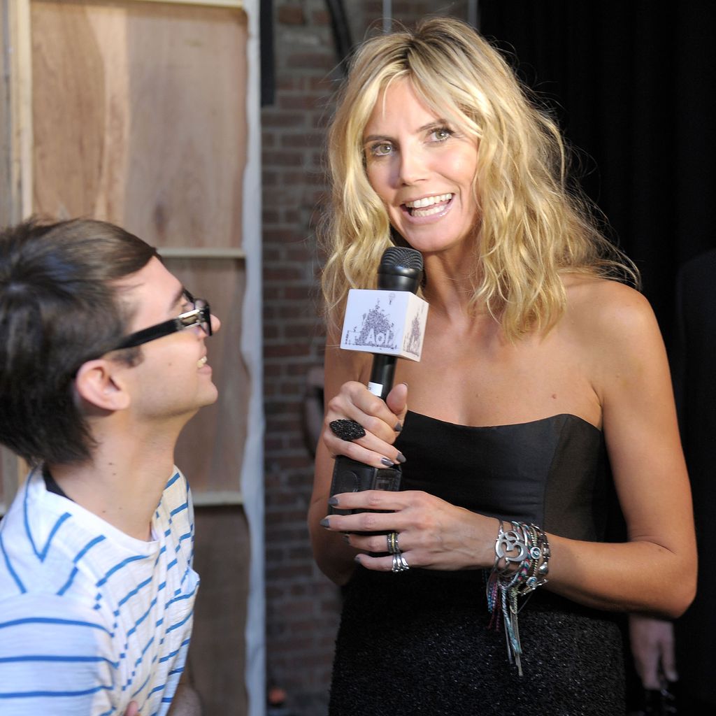 Christian Siriano, Heidi Klum und Martin Kirsten, 2011