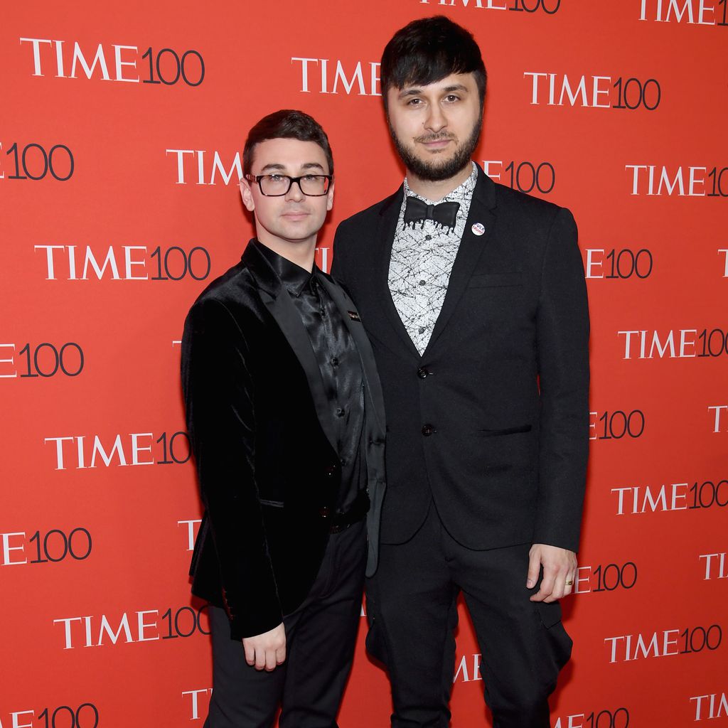 Christian Siriano und Brad Walsh, 2018