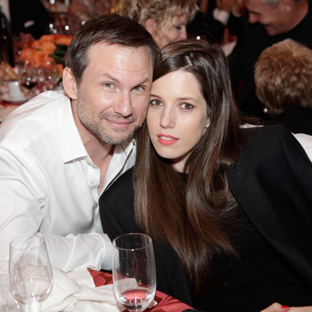 Christian Slater und Brittany Lopez im September 2014