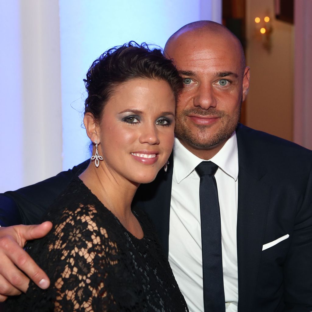 Christian Tews und Claudia bei der "Holiday on Ice"-Gala in Hamburg 2014