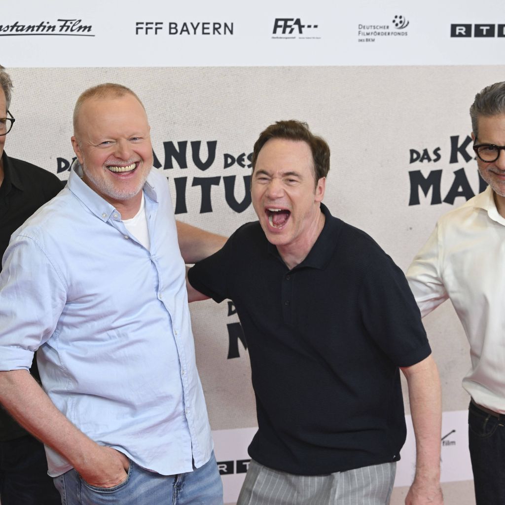 Christian Tramitz, Stefan Raab, Michael Bully Herbig und Rick Kavanian, August 2025