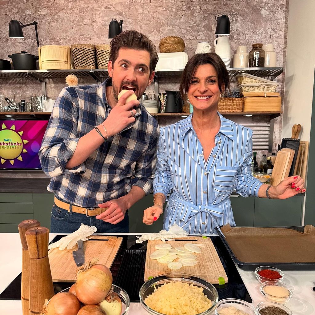 Christian Wackert und Marlene Lufen, Moderatoren