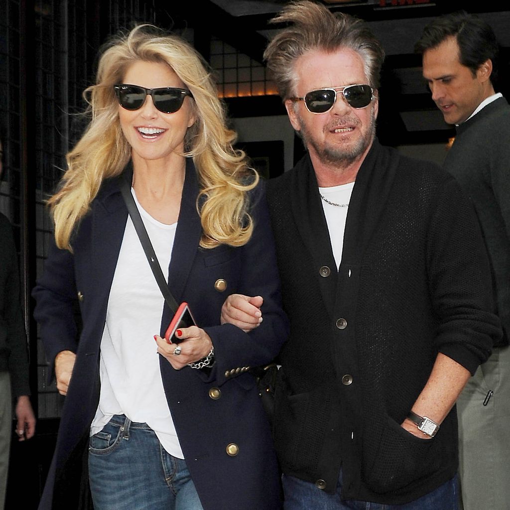 Christie Brinkley und John Mellencamp im Oktober 2015