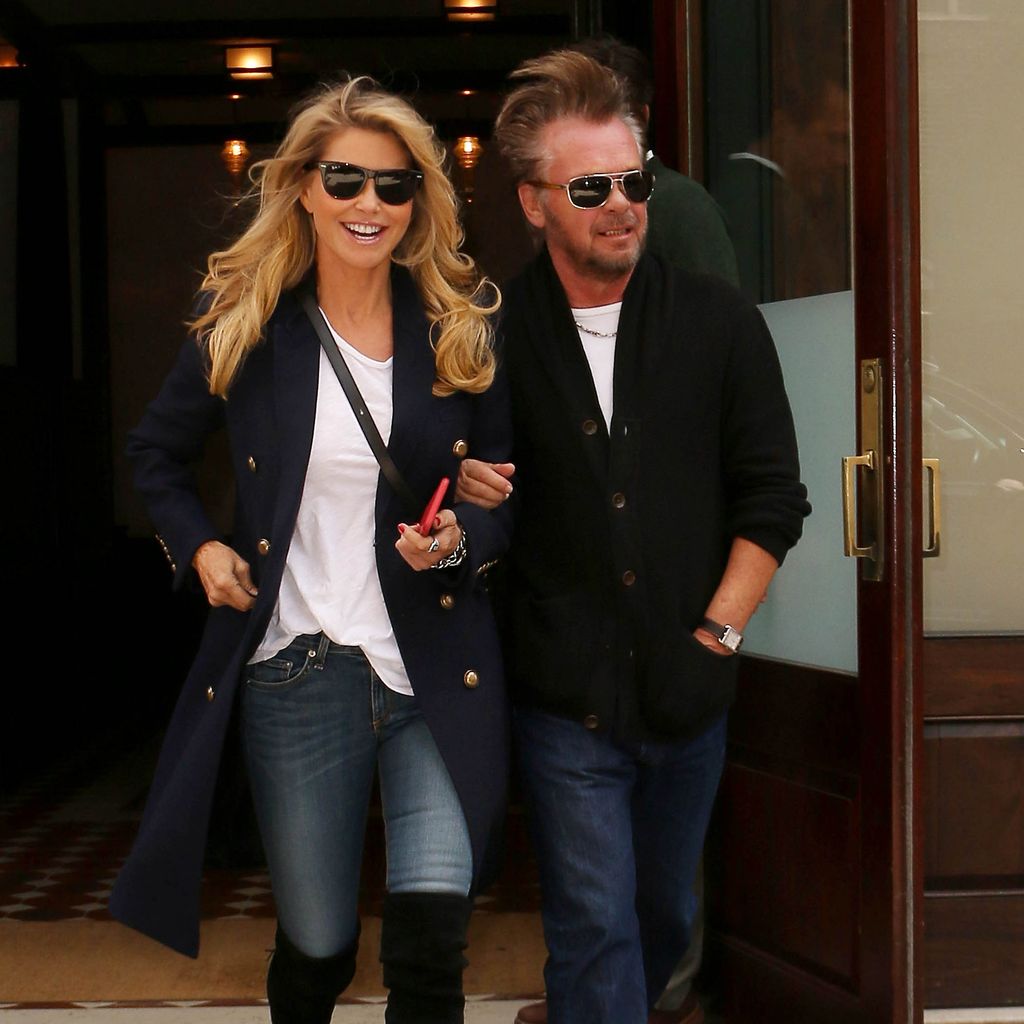 Christie Brinkley und John Mellencamp im Oktober 2015