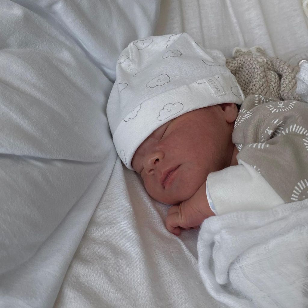 Christin Kaebers Sohn Lev im Juli 2022