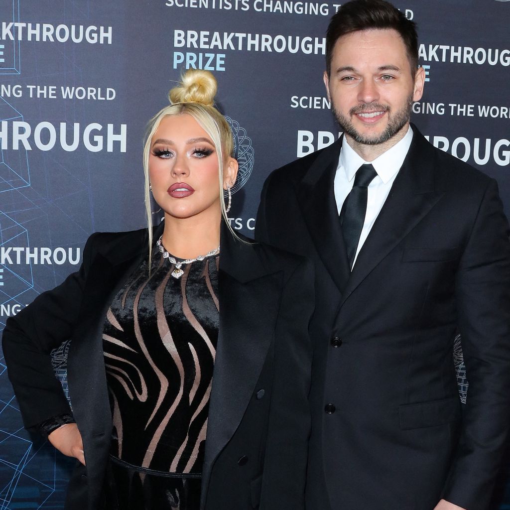 Christina Aguilera mit ihrem Partner Matthew Rutler, April 2023