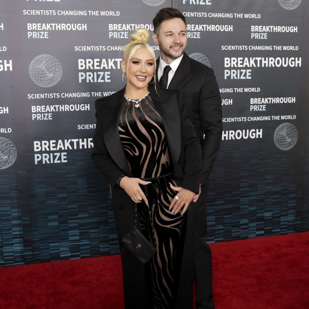 Christina Aguilera und Matthew Rutler im April 2023