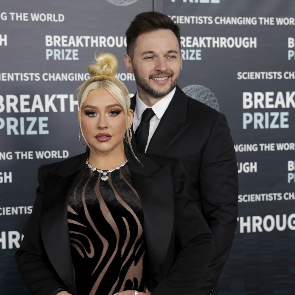 Christina Aguilera und Matthew Rutler im April 2023