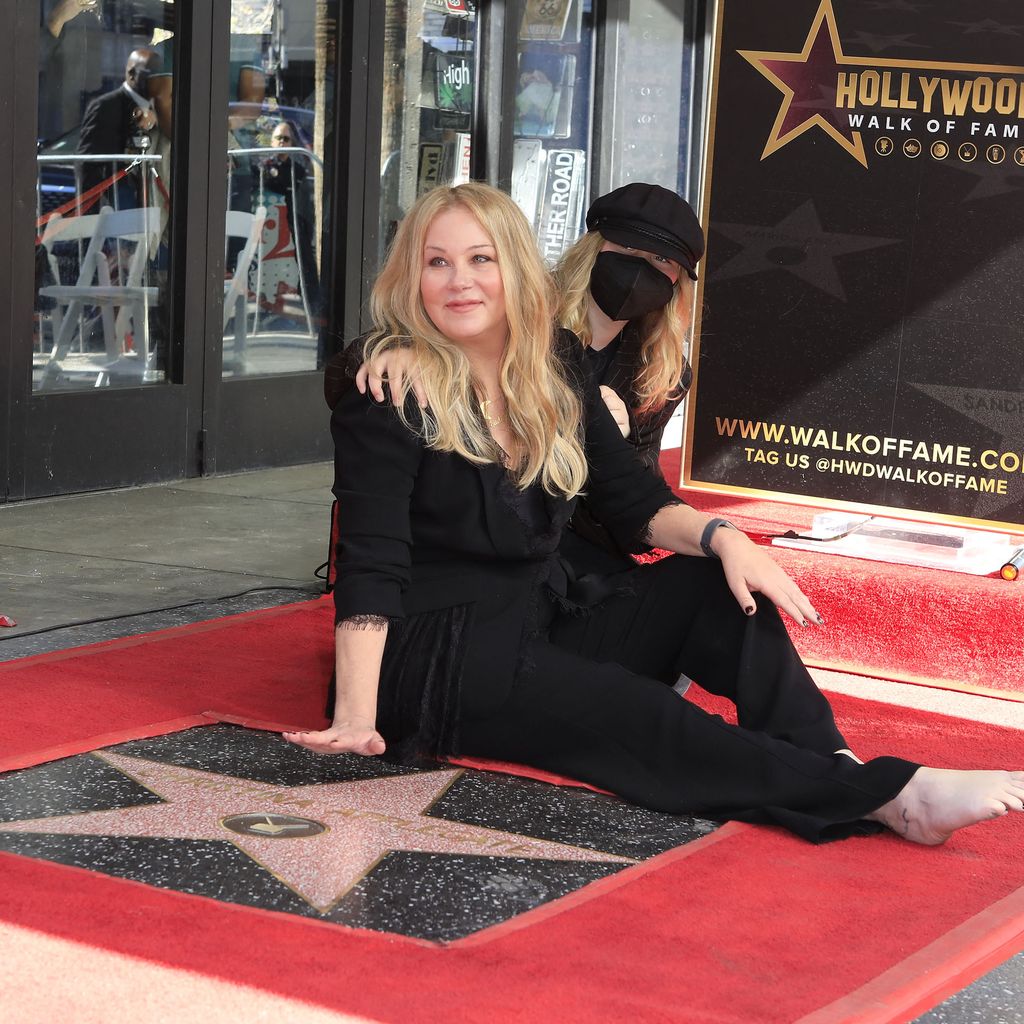 Christina Applegate mit ihrer Tochter Sadie bei ihrer Walk-of-Fame-Zeremonie 2022