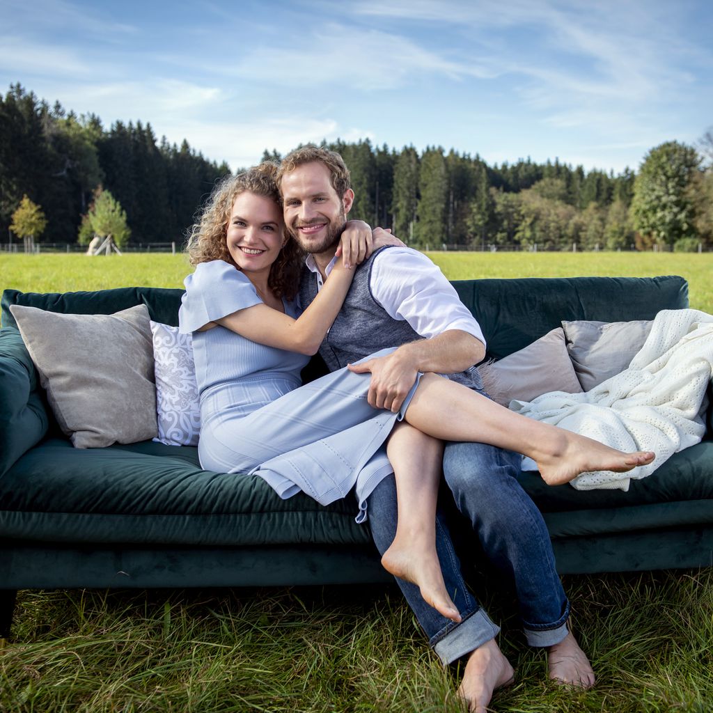 Christina Arends und Arne Löber als Maja und Florian bei "Sturm der Liebe"