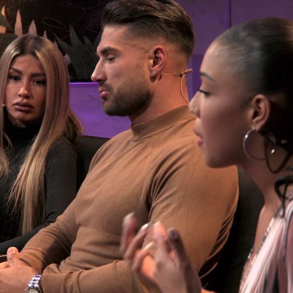 Christina Dimitriou, Aleks Petrovic und Vanessa Nwattu bei "Temptation Island V.I.P."