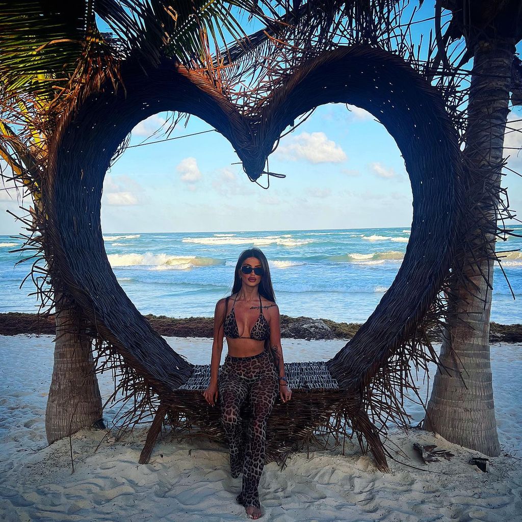 Christina Dimitriou in Mexiko im August 2023