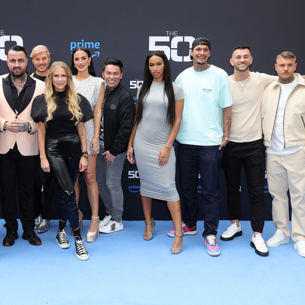 Einige Teilnehmer der Realityshow "The 50", April 2024