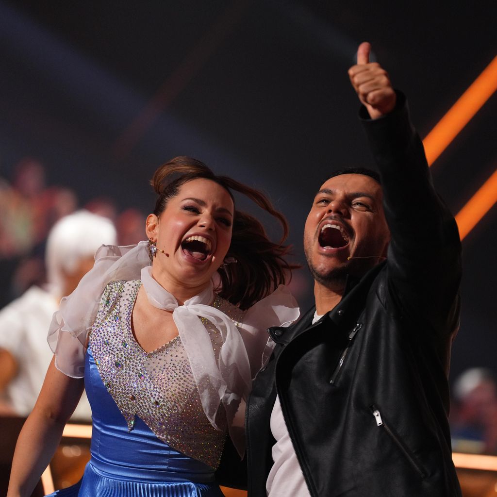 Christina Hänni und Osan Yaran bei "Let's Dance", 2025