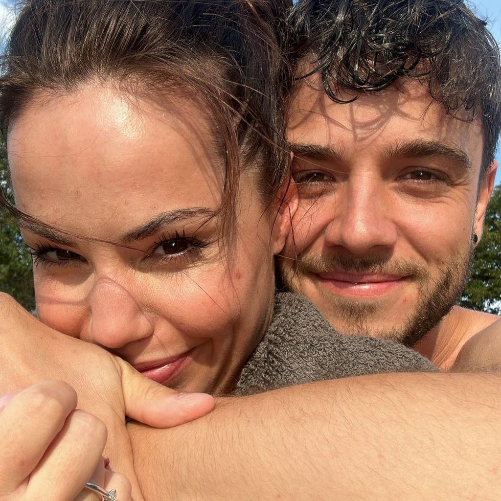 Christina und Luca Hänni im August 2023