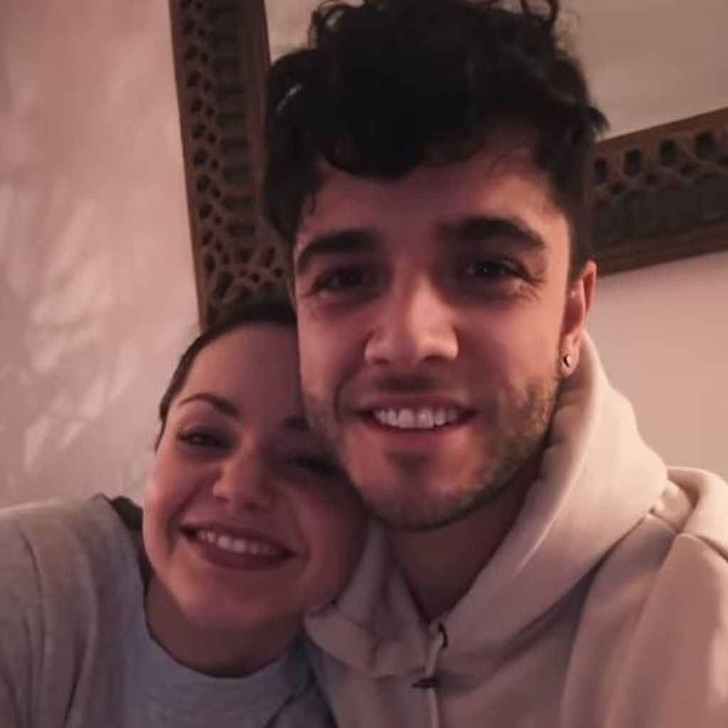 Christina Luft und Luca Hänni im April 2023