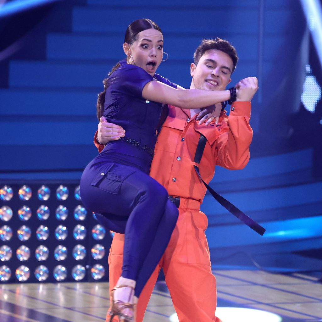 Christina Luft und Mike Singer bei "Let's Dance"