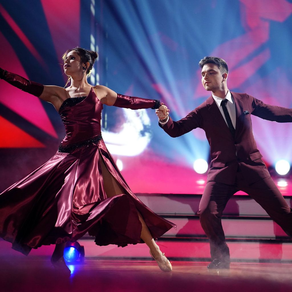 Christina Luft und Mike Singer bei "Let's Dance" 2022