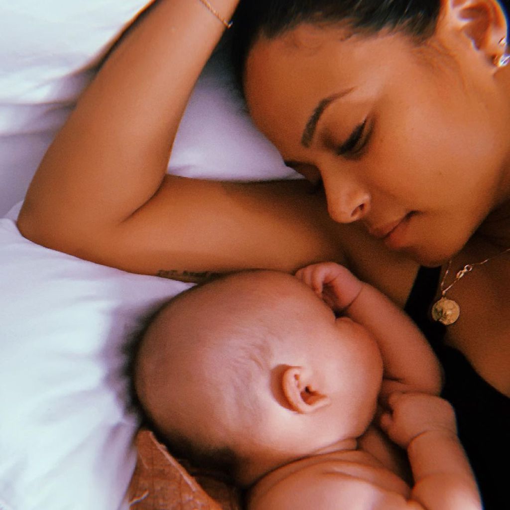 Christina Milian und ihr Sohn Kenna, Juni 2021