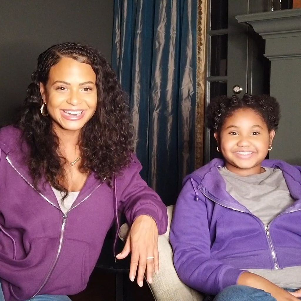 Christina Milian und ihre Tochter Violet