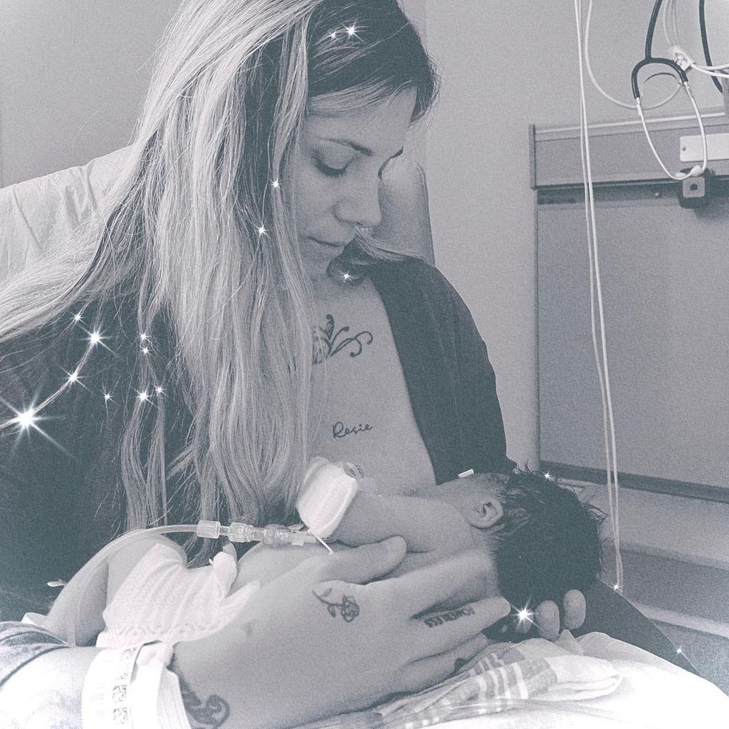 Christina Perri mit ihrer Tochter Pixie Rose