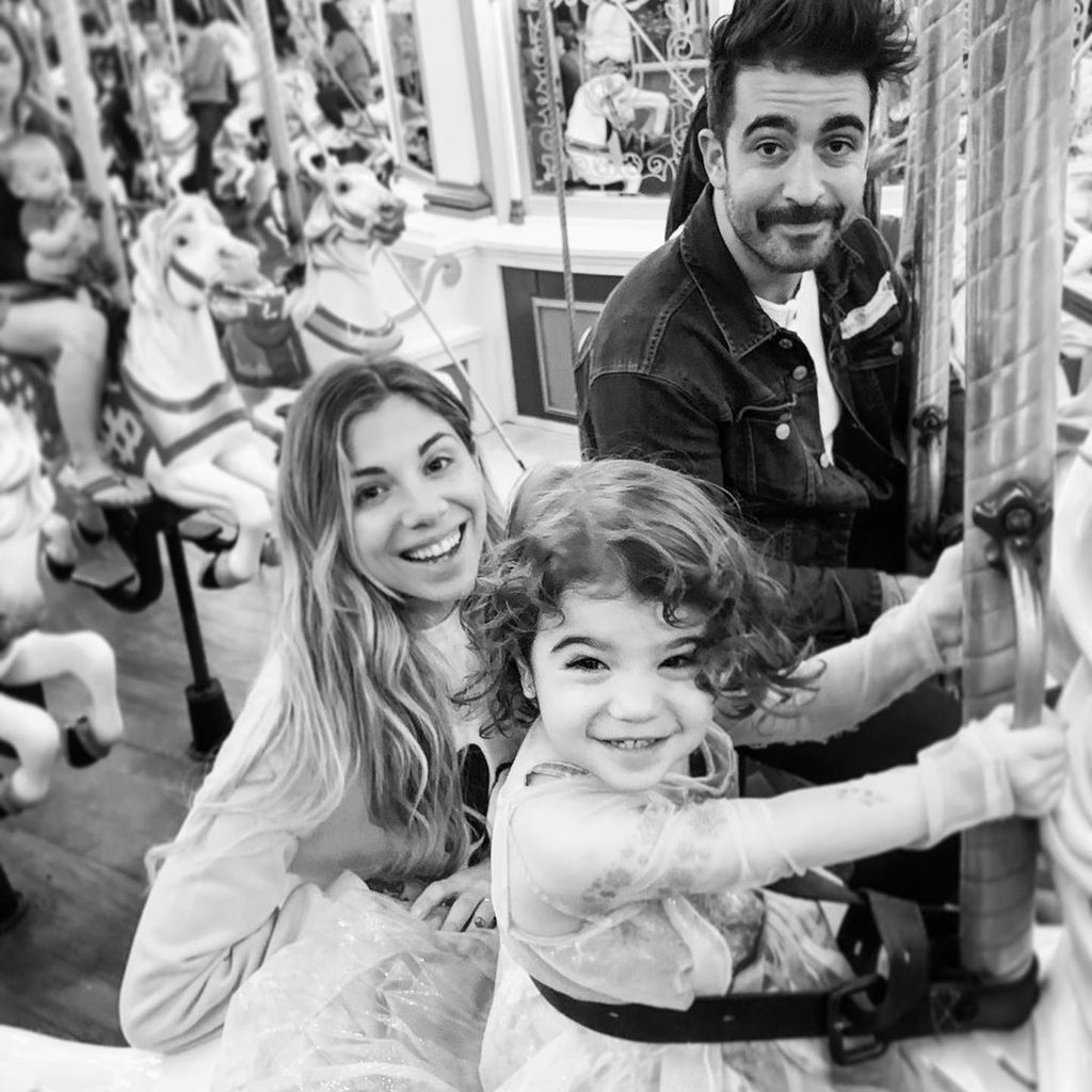 Christina Perri, Paul Costabile und Carmella, Januar 2020