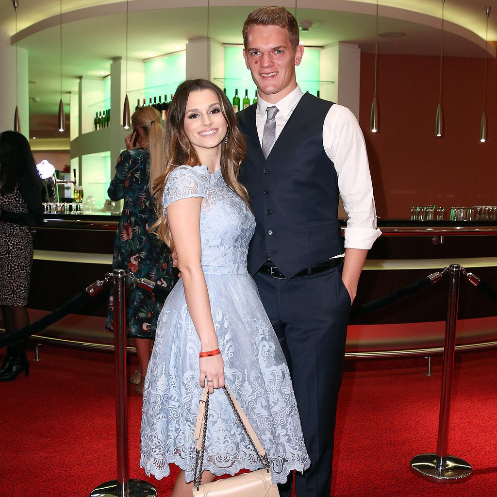 Christina Raphaella und Matthias Ginter in Oberhausen 2017
