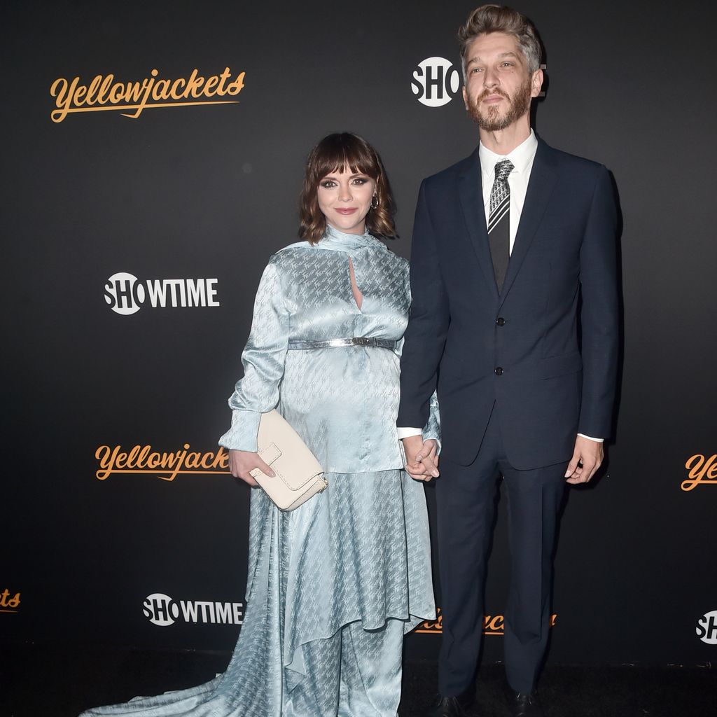 Christina Ricci  und Mark Hampton bei der "Yellowjackets"-Premiere im November 2021