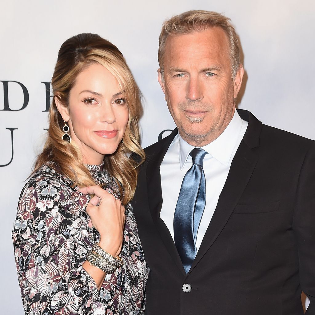 Christine Baumgartner und Kevin Costner, Dezember 2016