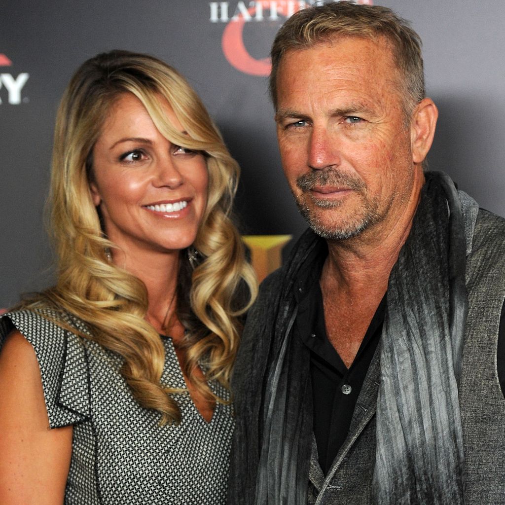 Christine Baumgartner und Kevin Costner, September 2012