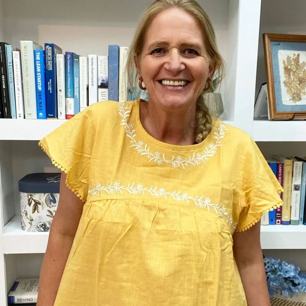 Christine Brown bei ihrem neuen "Sister Wives"-TV-Set