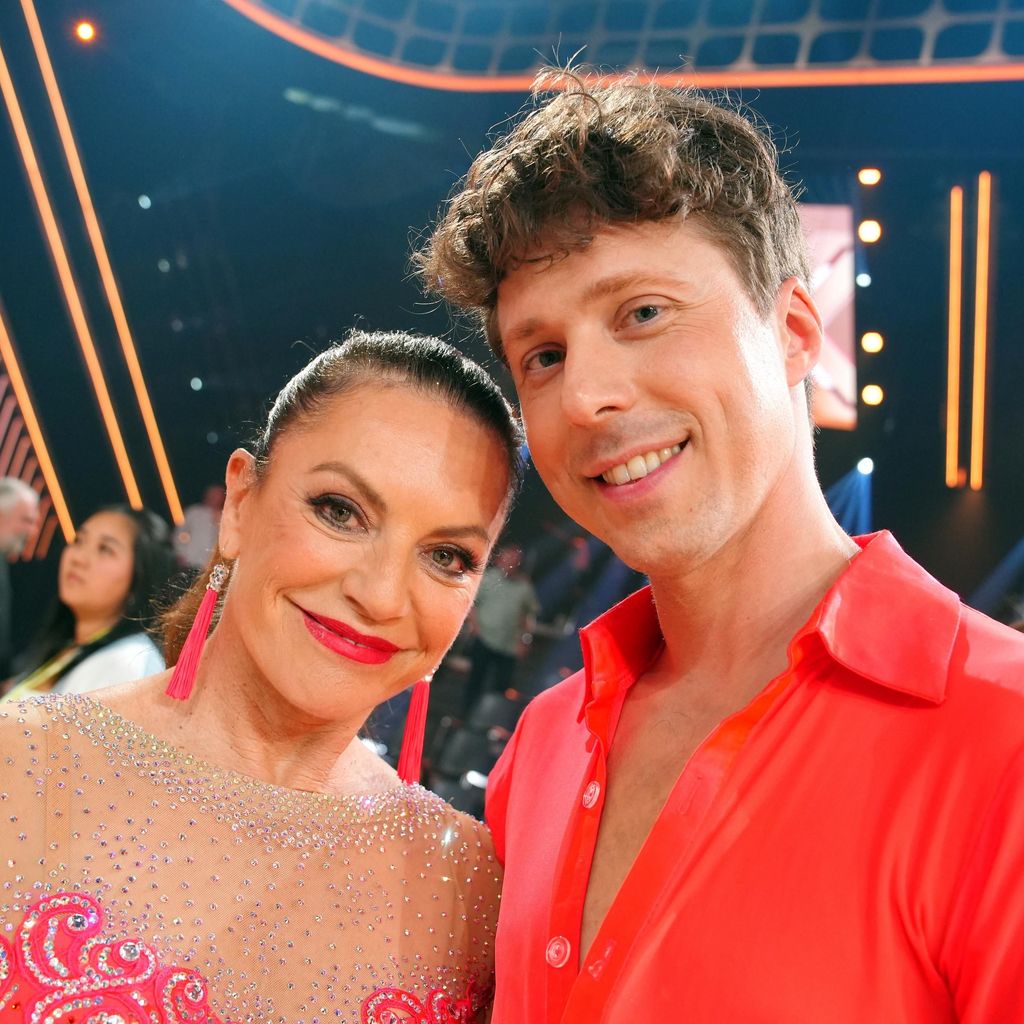 Christine Neubauer und Valentin Lusin in der siebten "Let's Dance"-Liveshow, 2025