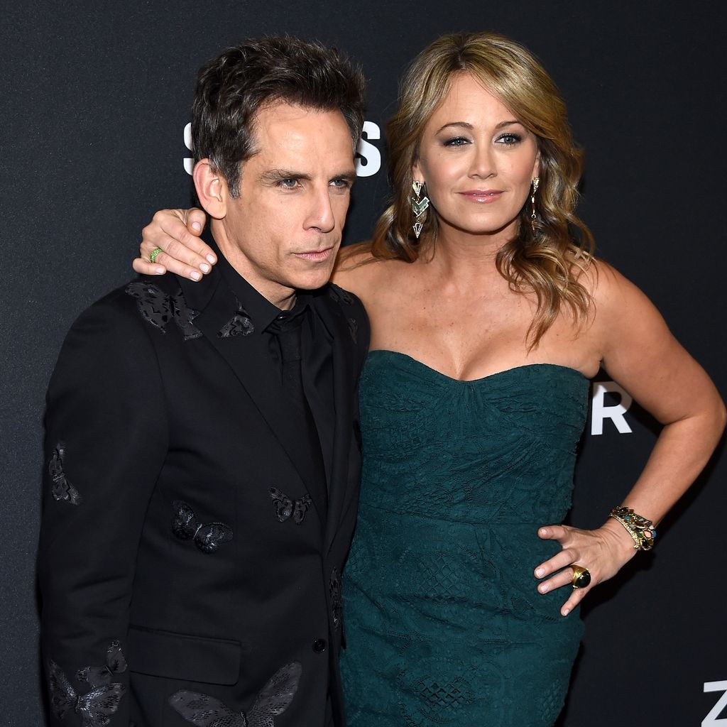 Ben Stiller und Christine Taylor bei der Premiere von "Zoolander 2"