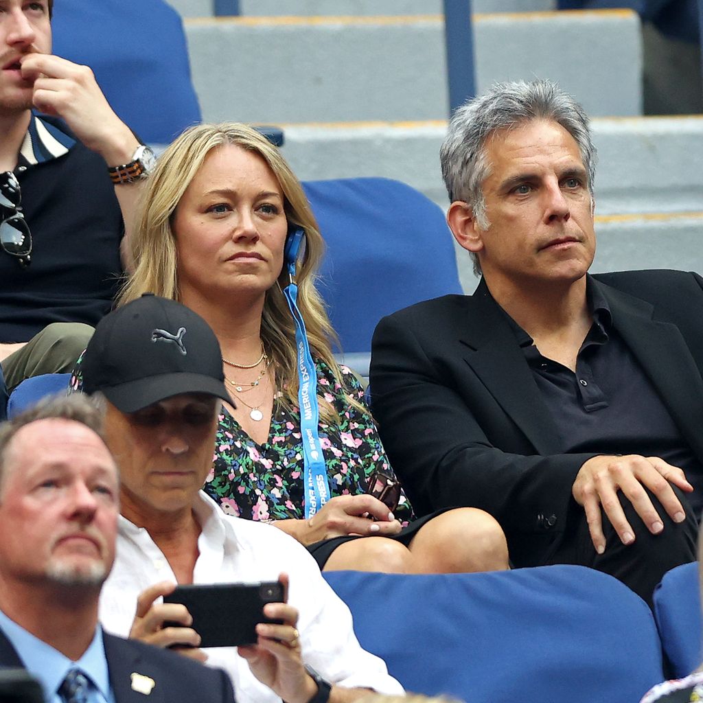 Christine Taylor und Ben Stiller, September 2021