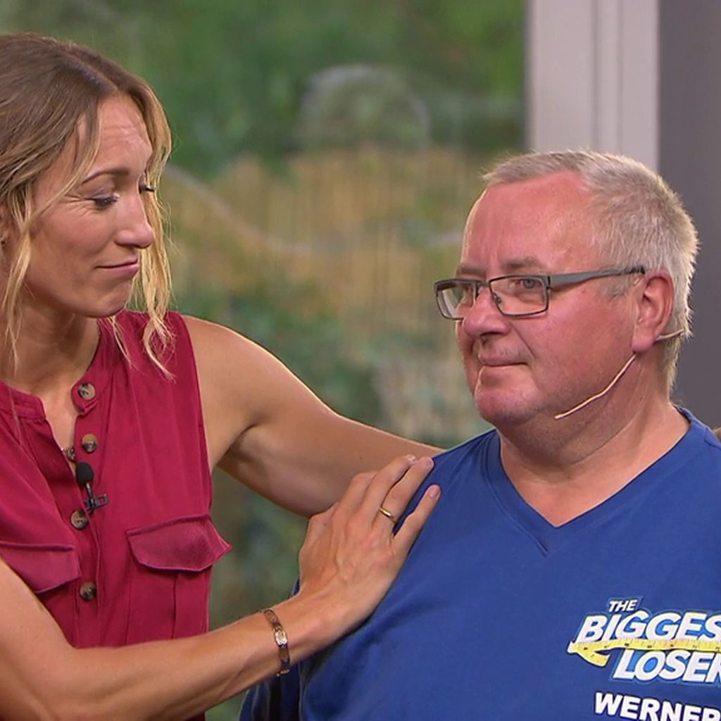 Christine Theiss und Ex-"The Biggest Loser"-Kandidat Werner