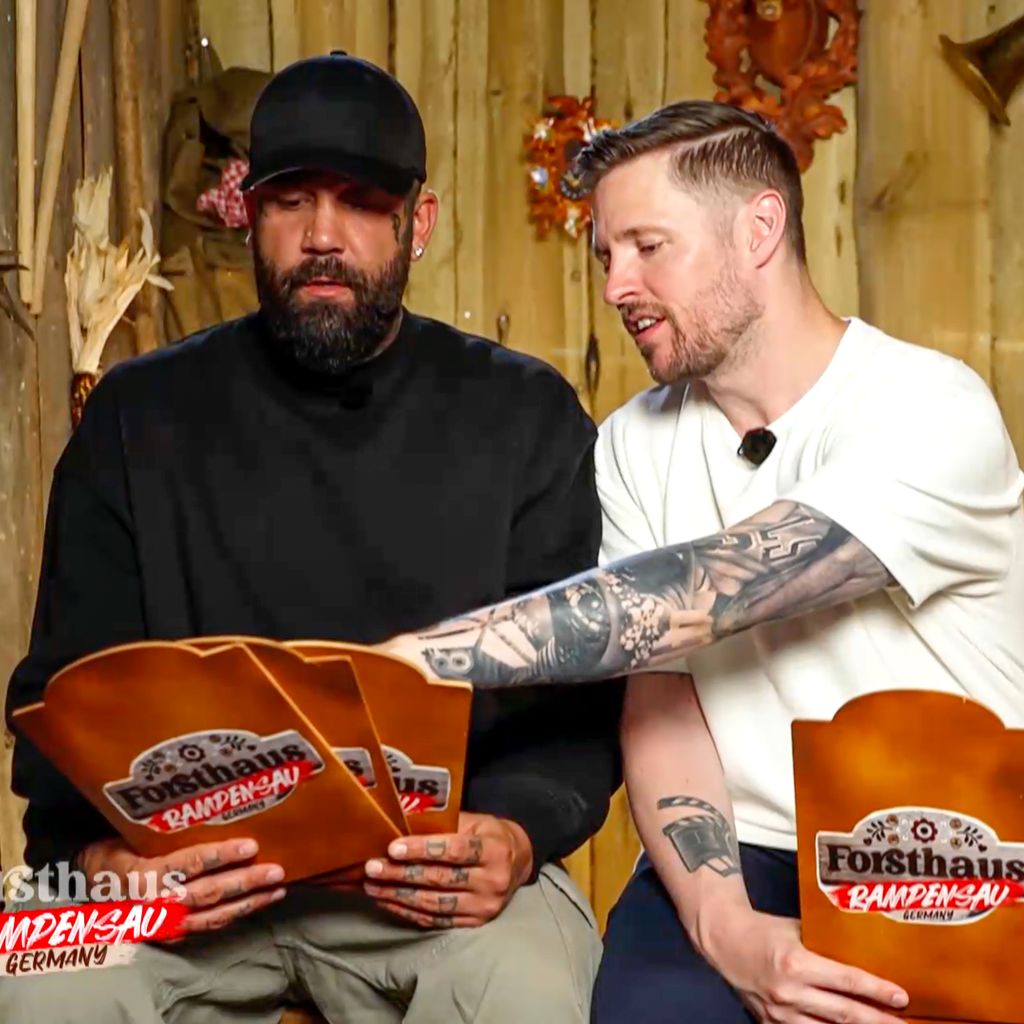 Christo und C-Bas im "Forsthaus Rampensau Germany" Staffel 3