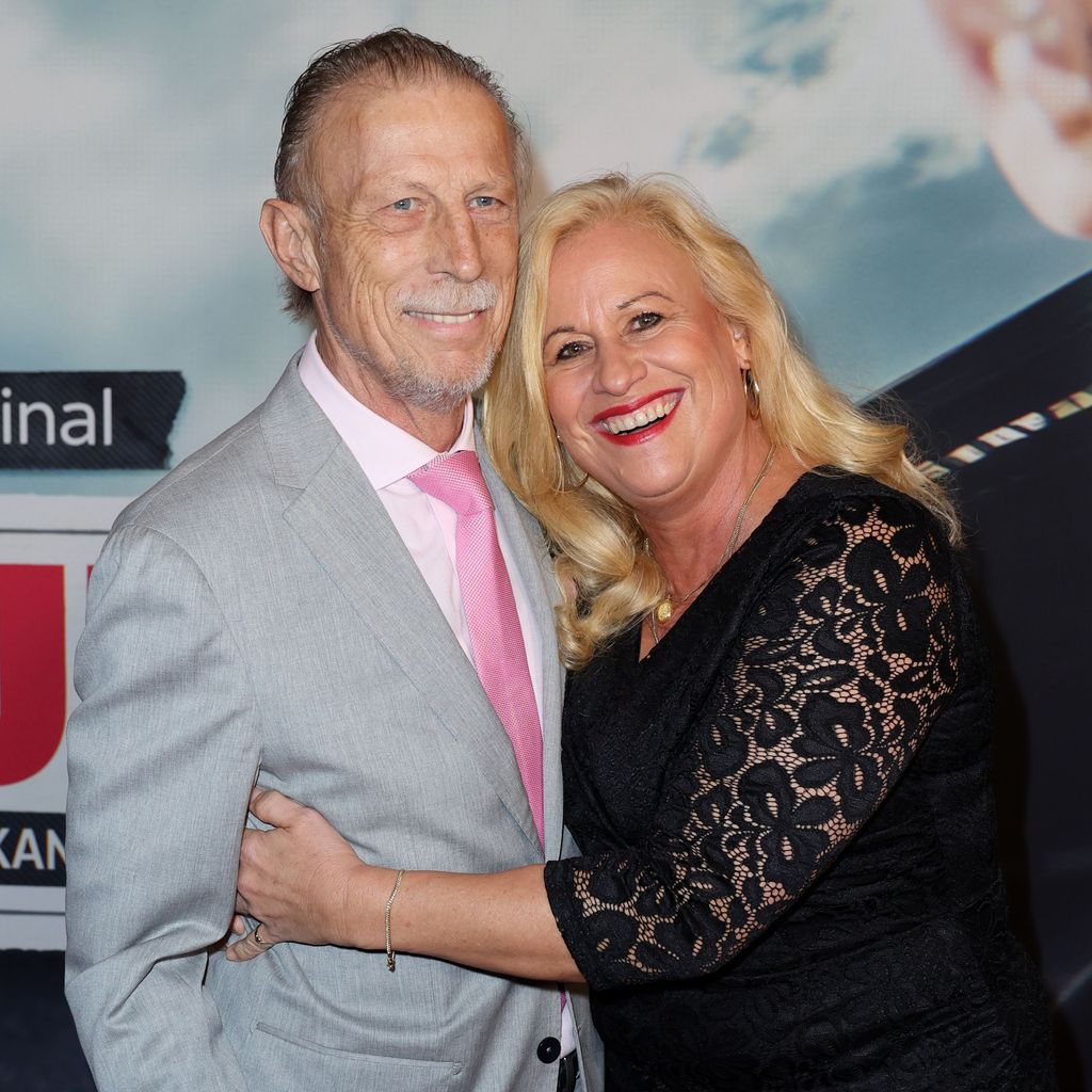 Christoph Daum und seine Frau Angelica Camm-Daum im Oktober 2023