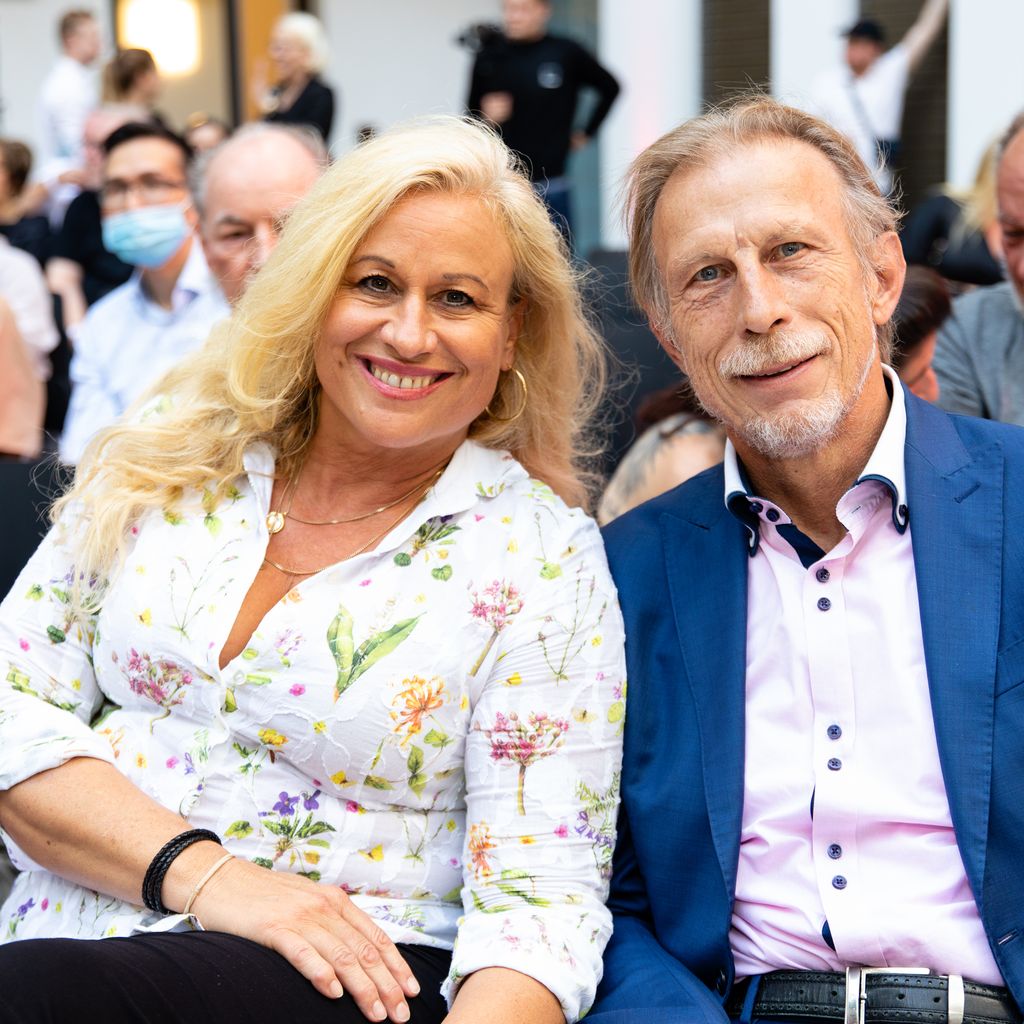 Christoph Daum und seine Frau Angelica, Juli 2021