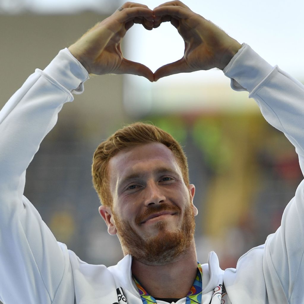 Christoph Harting, Olympia-Gewinner 2016 im Diskurswurf