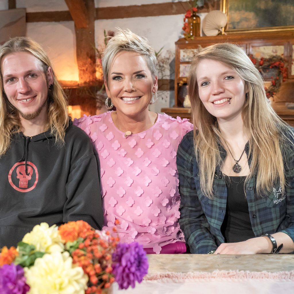 Christoph, Inka Bause und Lisa bei "Bauer sucht Frau"